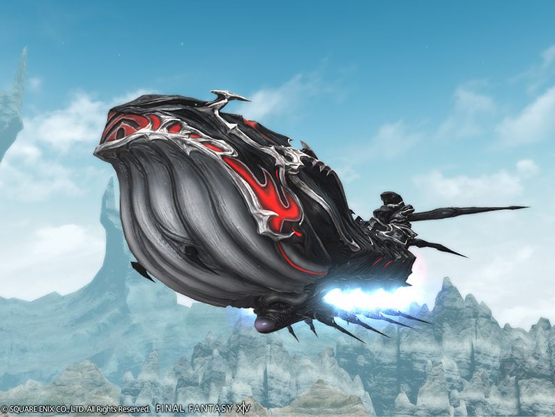 Ff14 8人乗りマウント ルナホエール のテキストよりff14にも ミシディア地方 があることが判明 馬鳥速報