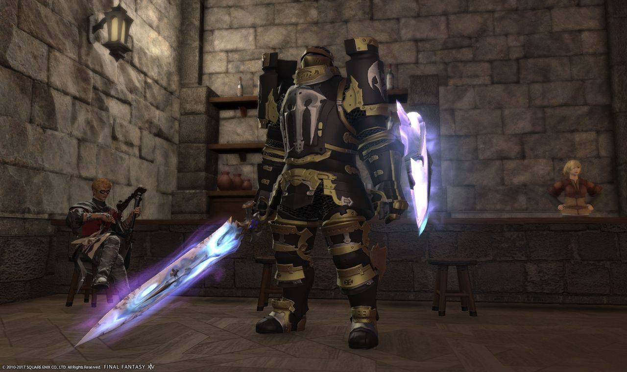 Ff14 グループポーズ ルガディン 重鎧系の組み合わせは最高だな ミラプリss 馬鳥速報