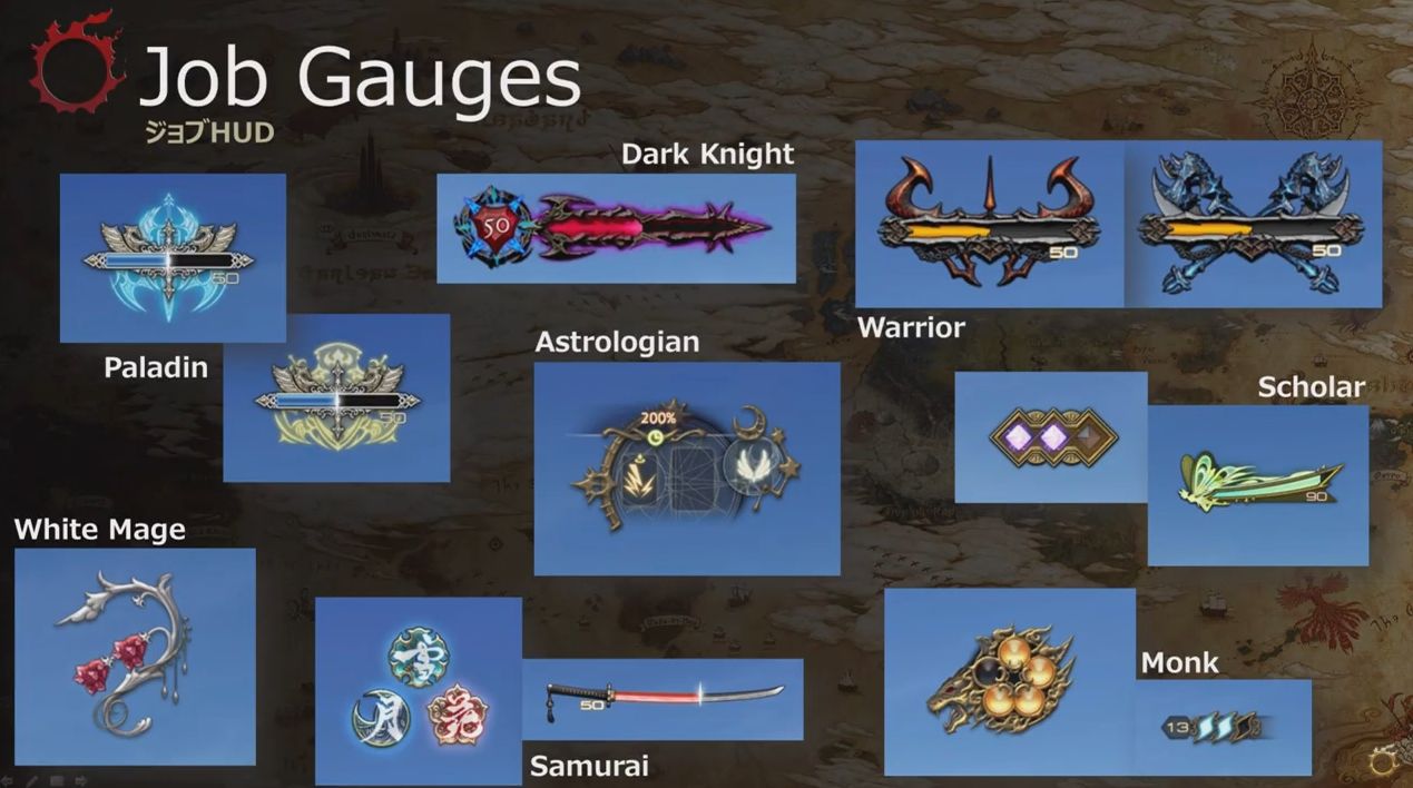 【FF14】4.0のバトルはジョブゲージとバフデバフアイコンを凝視する今より忙しいものになるのでは…とちょっとだけ