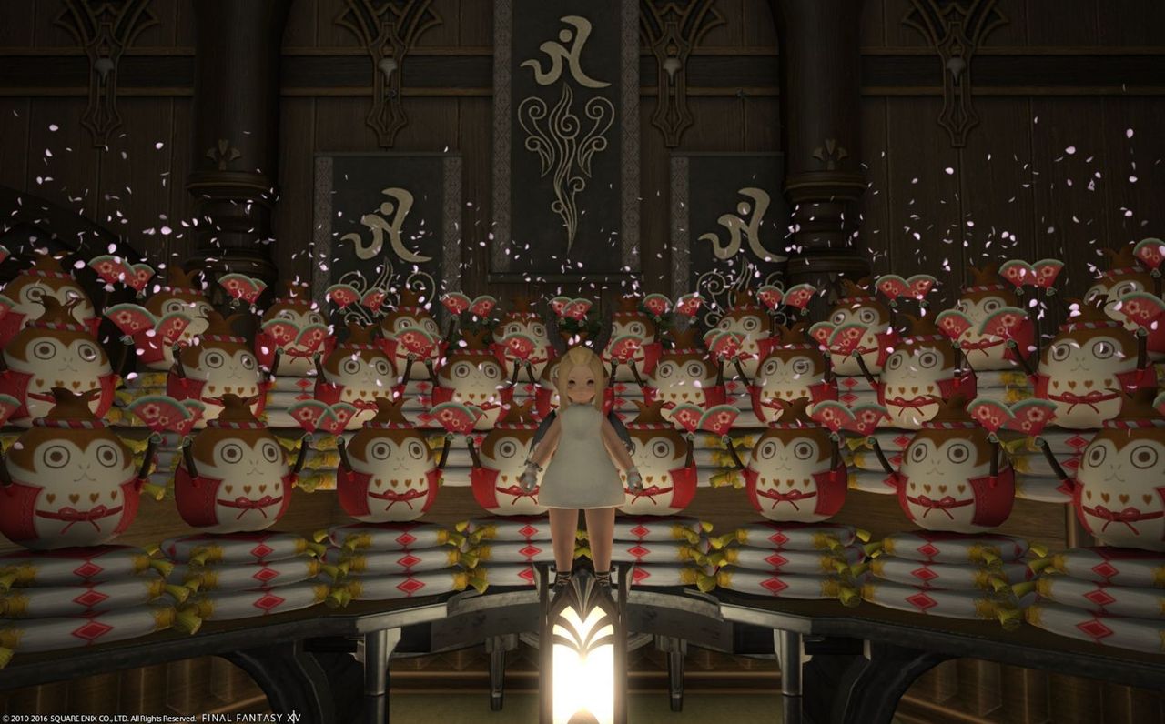 蒼天ff14 海外ユーザー 新調度品 パイッサダルマ をふんだんに使いパイッサ壇を作るｗｗｗｗｗｗ パイッサダルマ画像まとめ 馬鳥速報