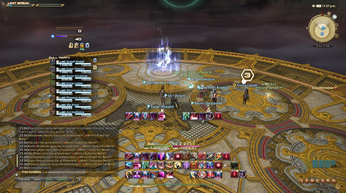 Ff14 意外にもキャス2構成 絶アレキw1stチームのジョブ構成 暗ナ白学忍詩黒召 への絶スレ民の反応 馬鳥速報