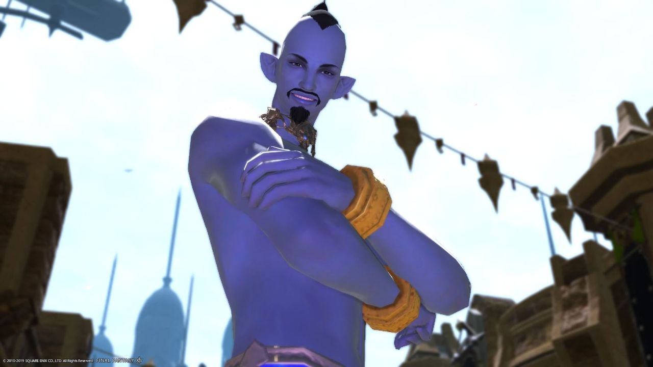 Ff14 実写版 アラジン のウィル スミスが演じる青いジーニーをミラプリで再現ｗｗｗｗｗｗ 他小ネタ ツイート紹介 馬鳥速報