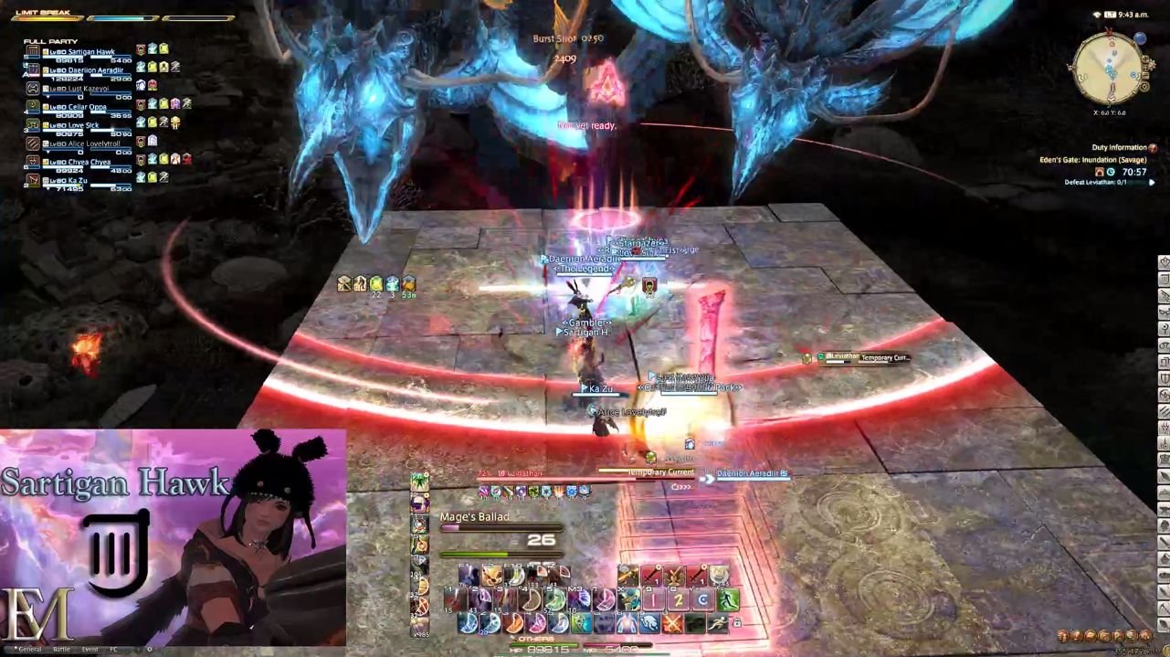 Ff14 エデン零式 覚醒編2 3層攻略中の上位プレイヤーたちのpt構成まとめ 馬鳥速報