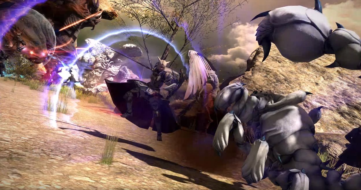 【FF14】5.0ナイトは突進と聖剣技！？ハルオの上位版やライオットバフに魔法の無詠唱効果、シェルトロンが一定時間の