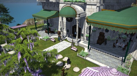 Ff14 6 0実装のレストランカフェ風のハウジング外装がオシャレでrpが捗る神外装な件 ハウジング紹介 Ff攻略あんてな