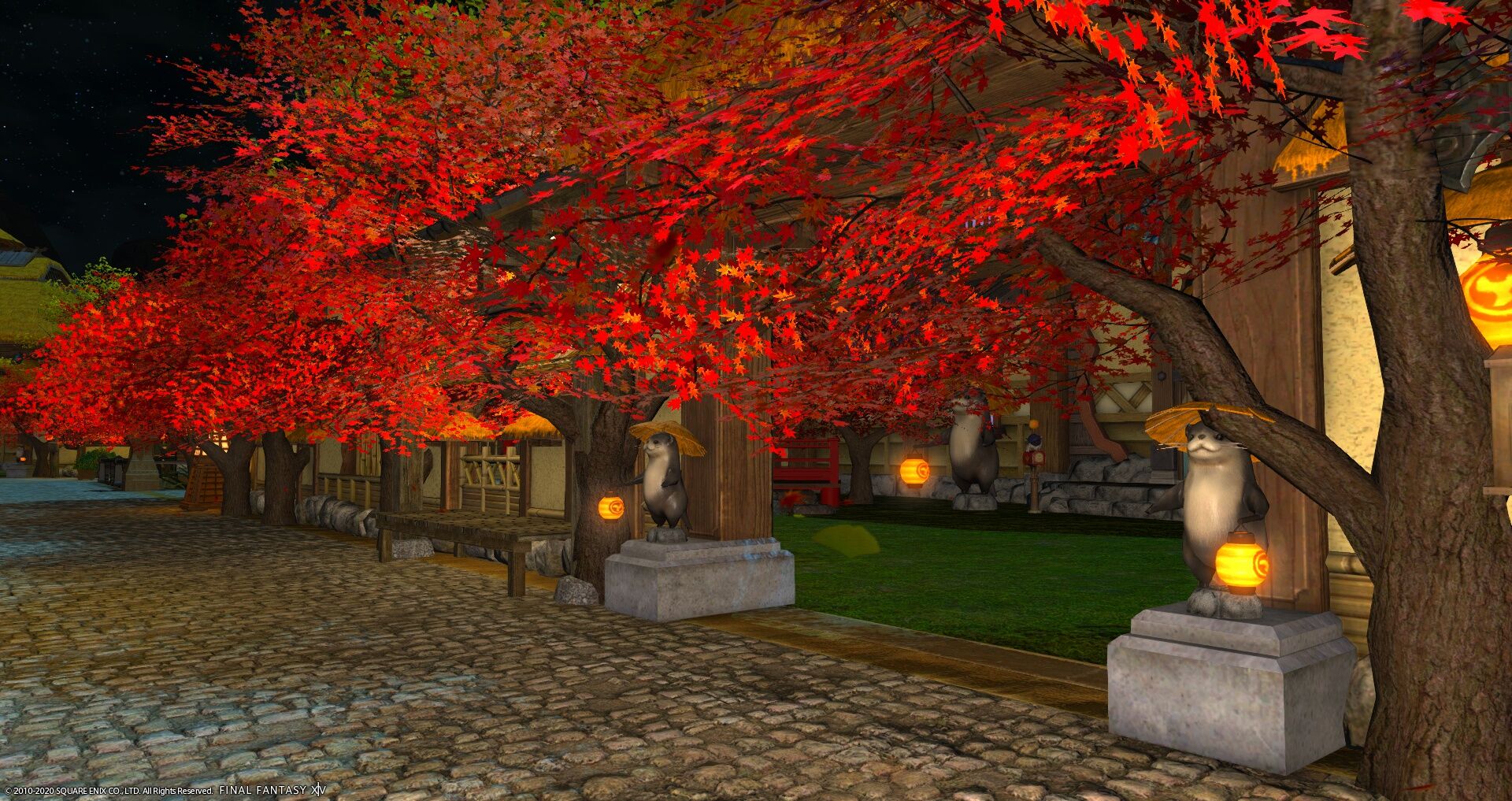 Ff14 水面に映る紅葉が美しい ハウジングエリアに作られた 紅葉並木道 が話題に 画像有 馬鳥速報