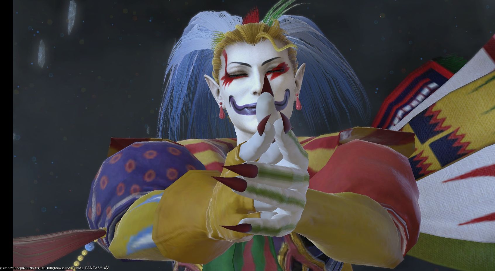 Ff14 ケフカは本当はハンサムだった ピエロメイクを落としてみた結果 他小ネタ ツイート紹介 馬鳥速報