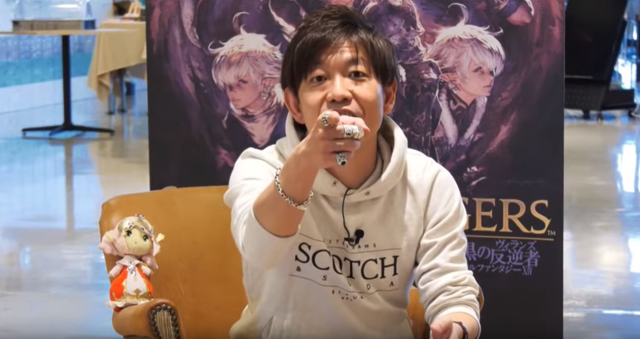 Ff14 吉田pお気に入りの Scotch Soda パーカーがとある理由でff14の放送以外着れなくなった模様 光の戦士たち 本当にすみませんでした 馬鳥速報