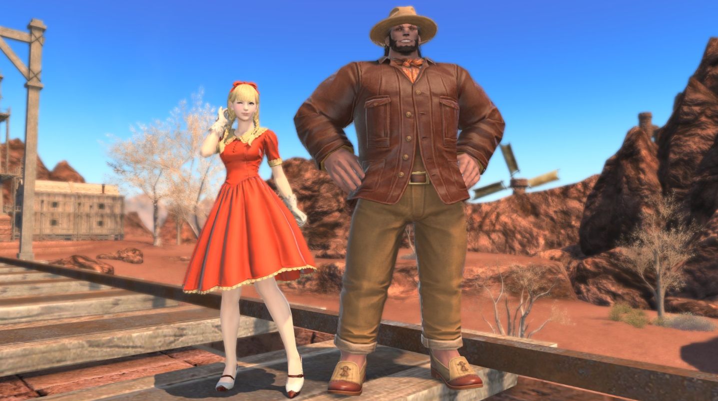 Ff14 パッチ5 5で実装されたおしゃれ装備 フロンティア 男女 ピースラヴァー の入手方法まとめ 馬鳥速報