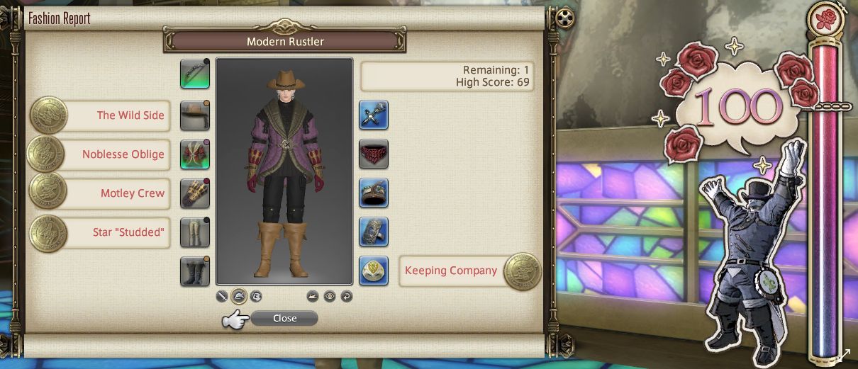 Ff14 4月27日採点のファッションチェック ダンディズム の100点の装備構成まとめ 馬鳥速報