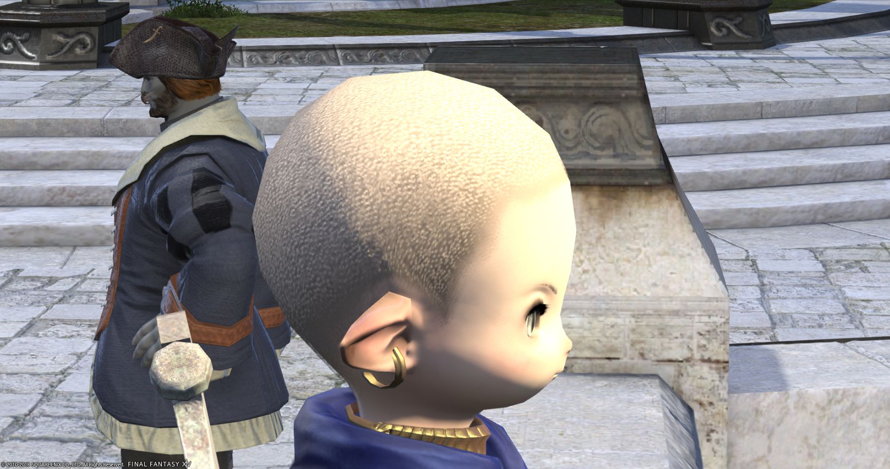 Ff14 ララフェルの坊主頭に熱いこだわりを持つユーザーが現在の髪型 坊主 の仕様に物申す 馬鳥速報