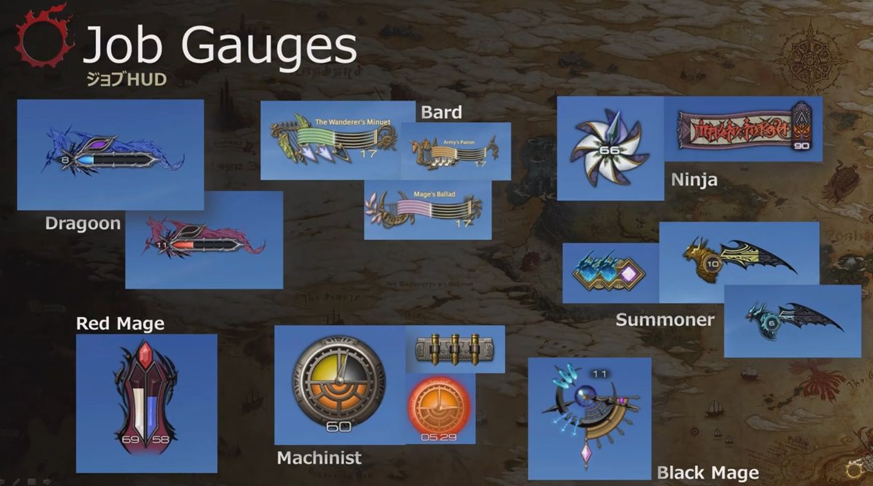 【FF14】4.0のバトルはジョブゲージとバフデバフアイコンを凝視する今より忙しいものになるのでは…とちょっとだけ