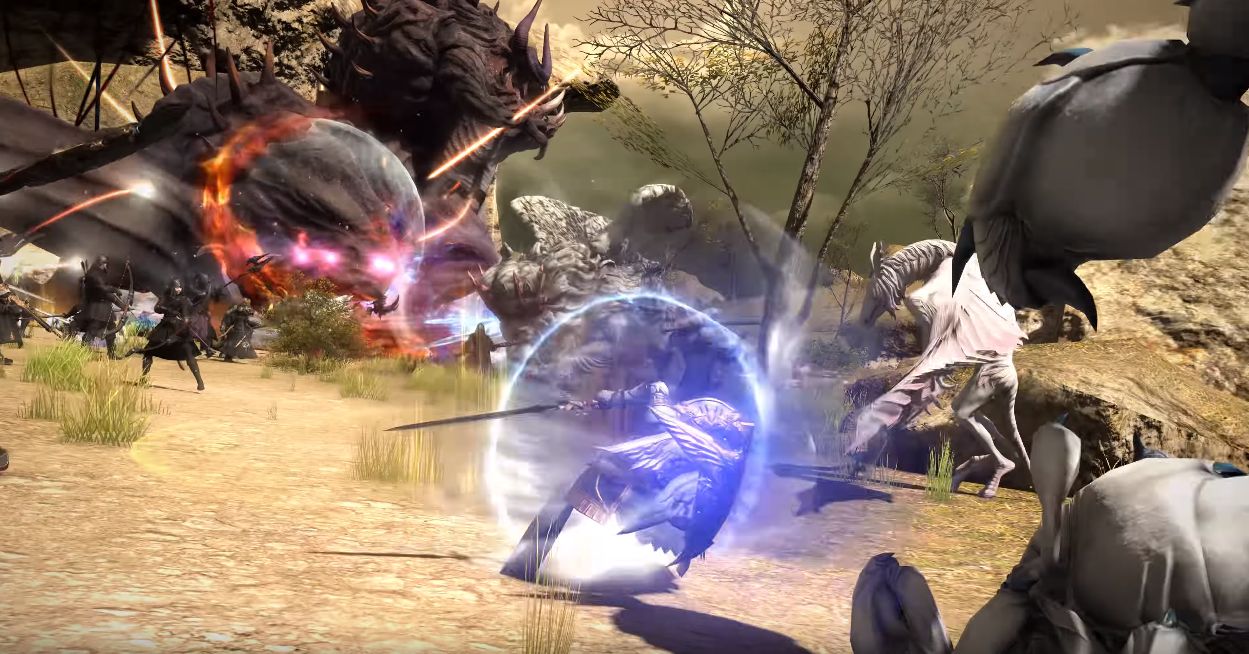 【FF14】5.0ナイトは突進と聖剣技！？ハルオの上位版やライオットバフに魔法の無詠唱効果、シェルトロンが一定時間の