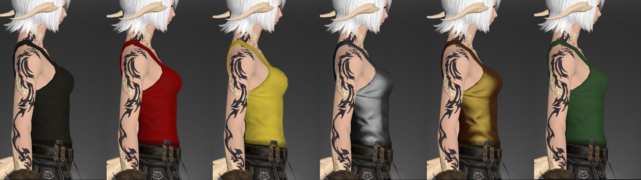 Ff14 タンクトップにタトゥー有り 5 41で実装された スカイワーカー 装備が良グラすぎる 画像有 馬鳥速報