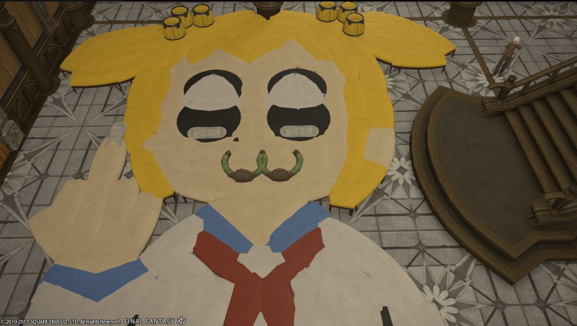 Ff14 この発想はなかった ハウジング家具を組み合わせて ポプテピピック のキャラを再現 他小ネタまとめ 馬鳥速報