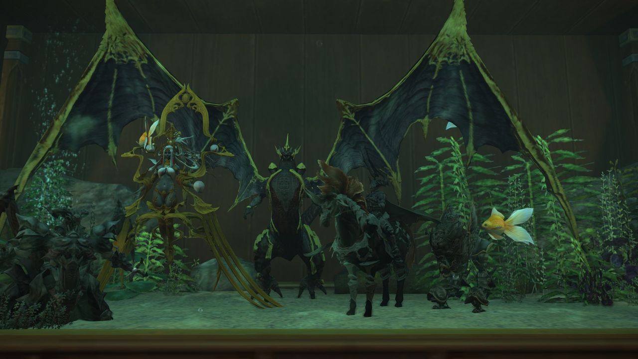 Ff14 水槽に魚だけを入れてる人のほうが少ない 調度品などを設置して個性を出したオリジナル水槽ssまとめ 馬鳥速報