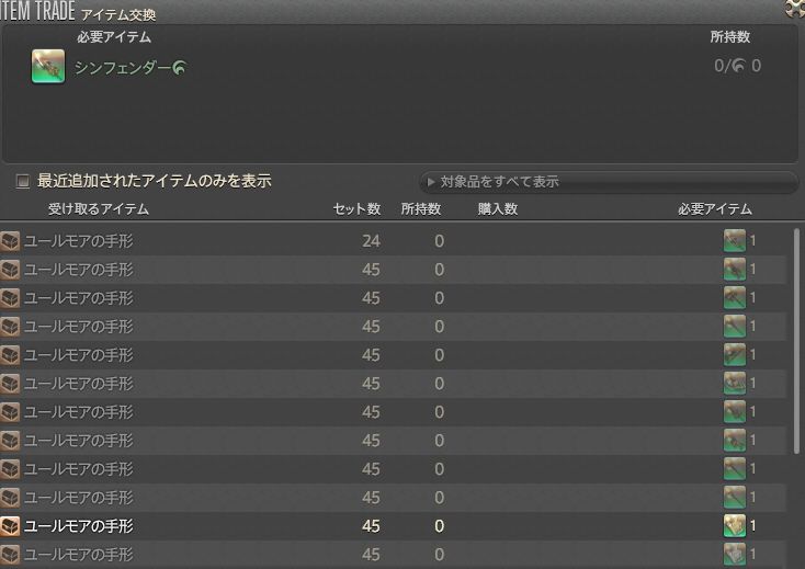 ミーン 装備 Article