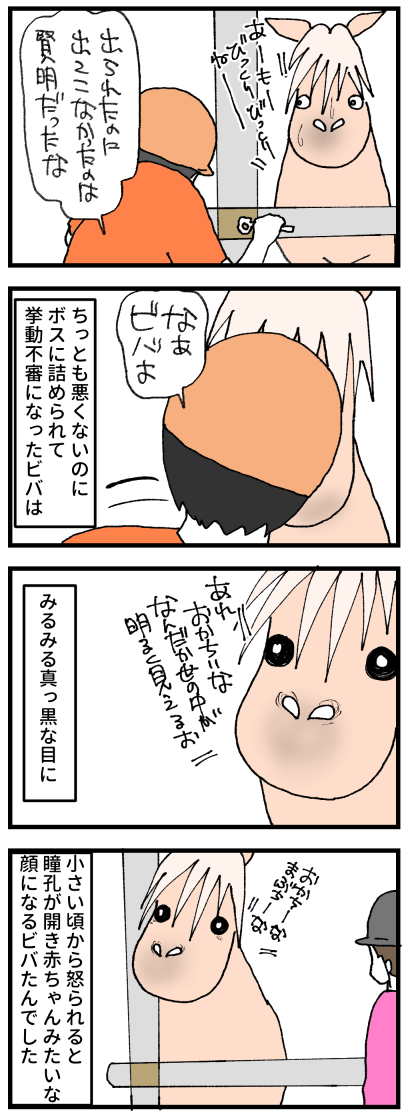 瞳孔が2