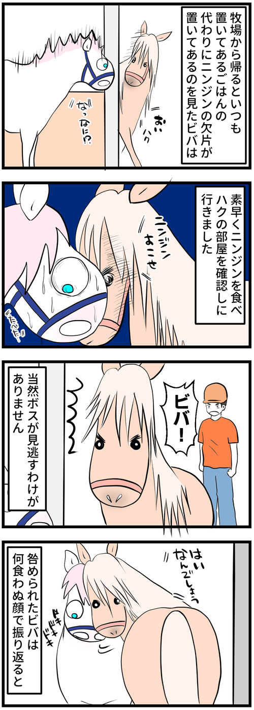 ハクの部屋に乱入ビバ1