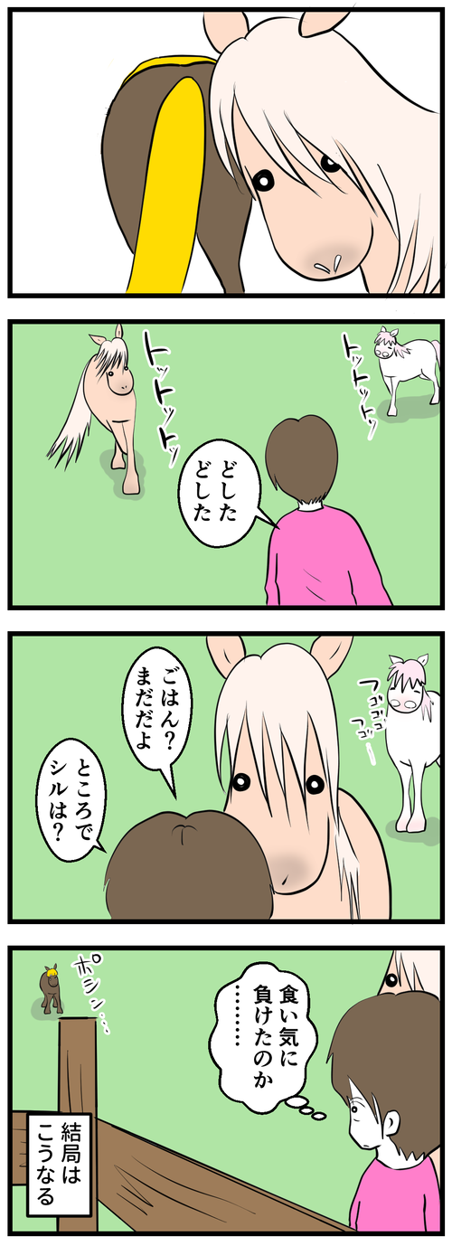 食い気に負けるシル2