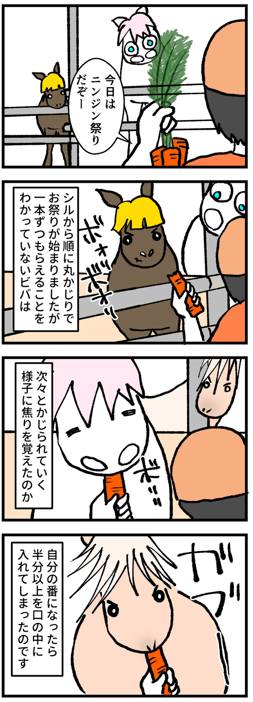 ニンジン祭りとビバ1