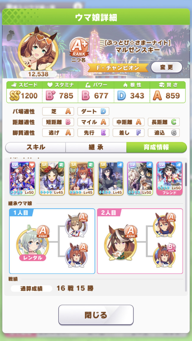 配布ssrサイレンススズカは無課金微課金の救世主 Ssrナリタブライアンと双璧をなす存在になる うまむす速報 ウマ娘まとめブログ