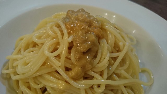雲丹パスタ ホタルイカのアヒージョ イタリア料理y 西小山 うまハッピーな日々