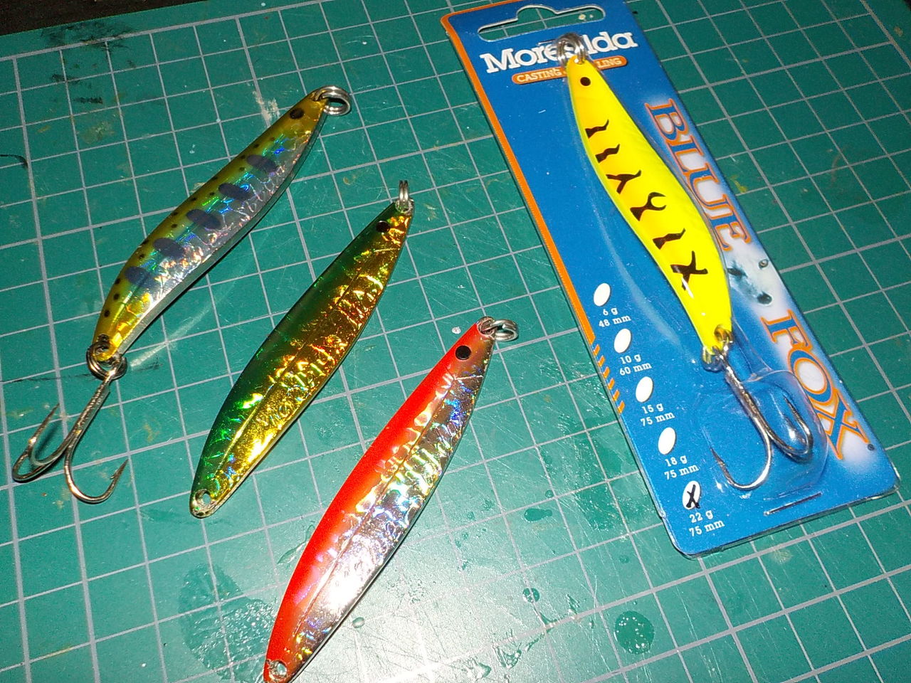 信頼と実績のモアシルダ 22g : （旧）3×8で釣ろう!!