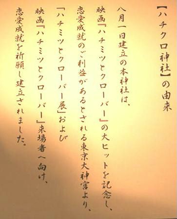 我が俺の青春ハチクロ ハチミツとクローバー 全18枚 フォトアルバム ショッカーのフォトアルバム