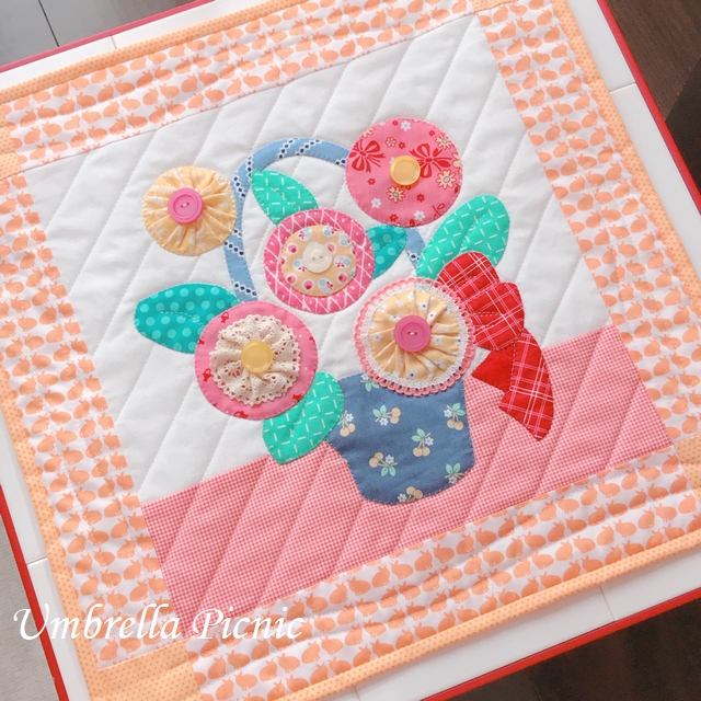 キャンディバスケットのミニタペ」完成ー☆ : Umbrella Picnic