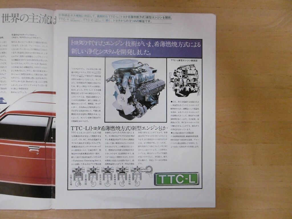 昭和５１年 トヨタ スプリンター リフトバック 新 懐かし旧車カタログ館