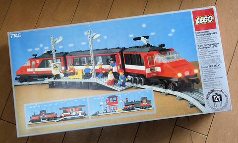 LEGO 7745 High-Speed City Express Passenger Train 1985年 : Lego倉庫？置き場所が ...