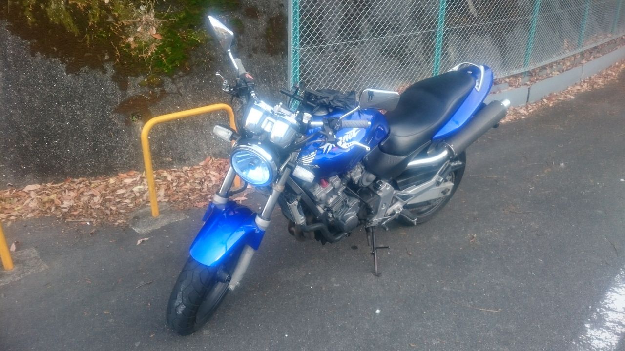 ヘッドライト青 梅干し03のblog