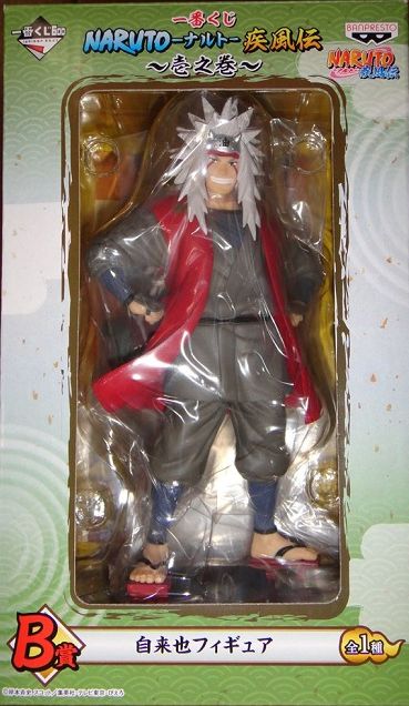 一番くじ NARUTO疾風伝 壱之巻 B賞 自来也 : フィギュアが増えて