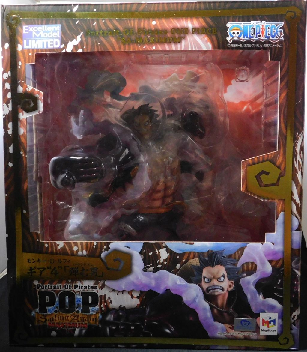 P O P Sailing Again Maximum ルフィ ギア4 弾む男 おもにワンピースフィギュアが増えていく アクリル台座派