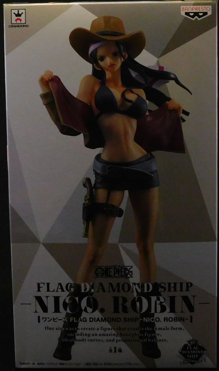 ワンピース Flag Diamond Ship ニコ ロビン おもにワンピースフィギュアが増えていく アクリル台座派
