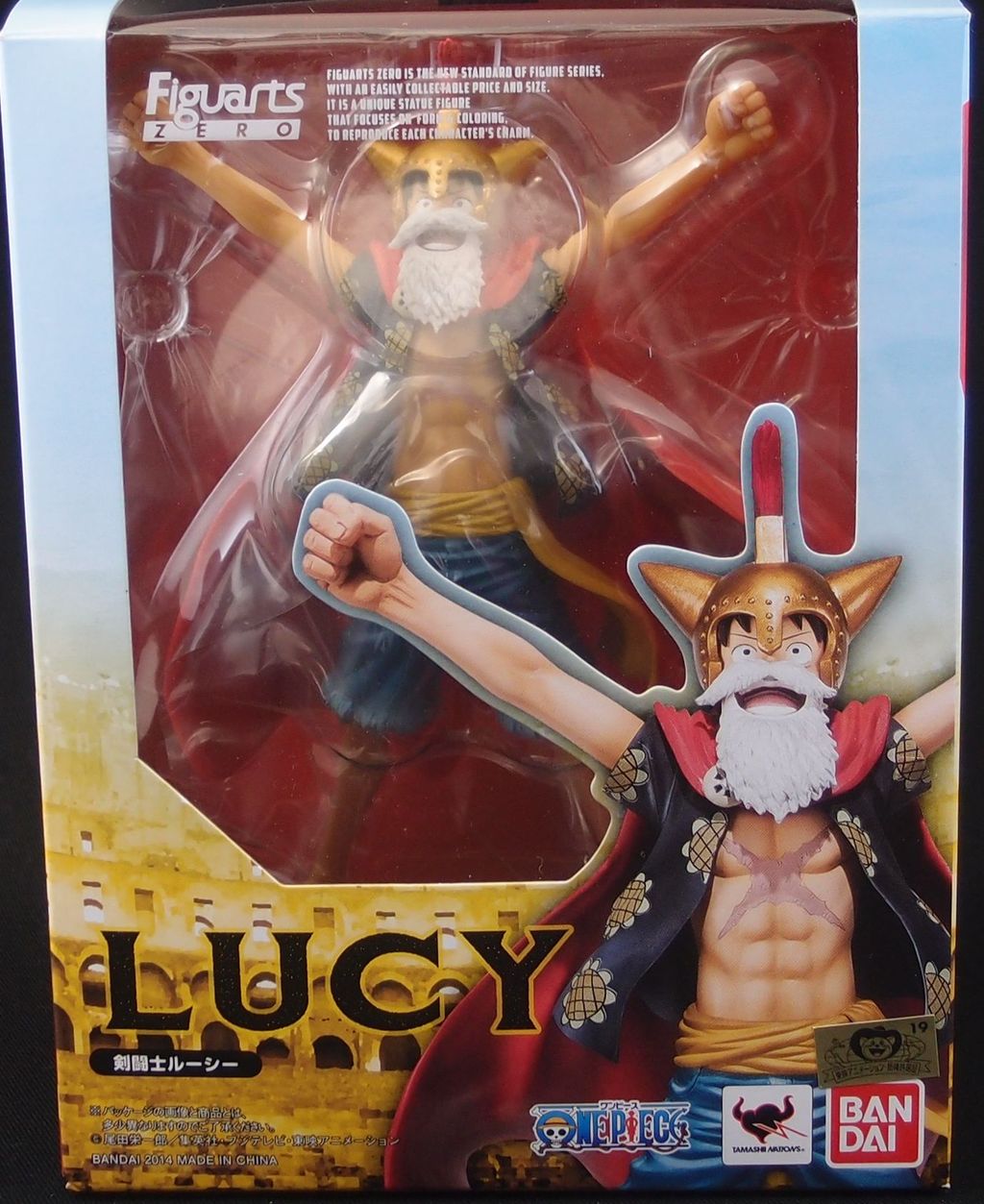 フィギュアーツzero 剣闘士ルーシー おもにワンピースフィギュアが増えていく アクリル台座派