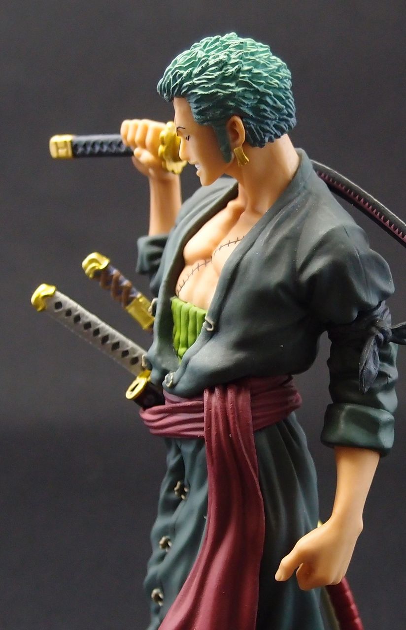 一番くじ ロマンスドーン 前編 B賞 ゾロ おもにワンピースフィギュアが増えていく アクリル台座派