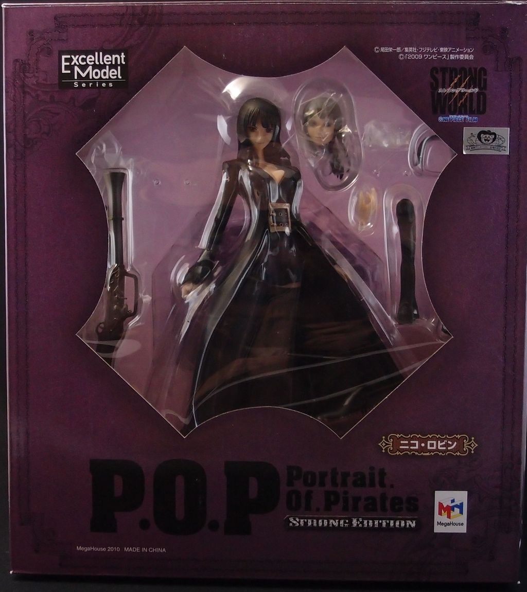 P O P Strong Edition ニコ ロビン おもにワンピースフィギュアが増えていく アクリル台座派