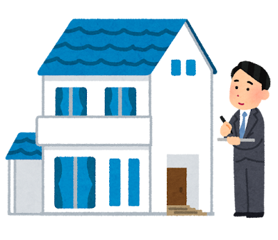 また管理してる貸家で境界確認