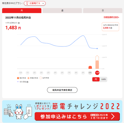 東電マイページ