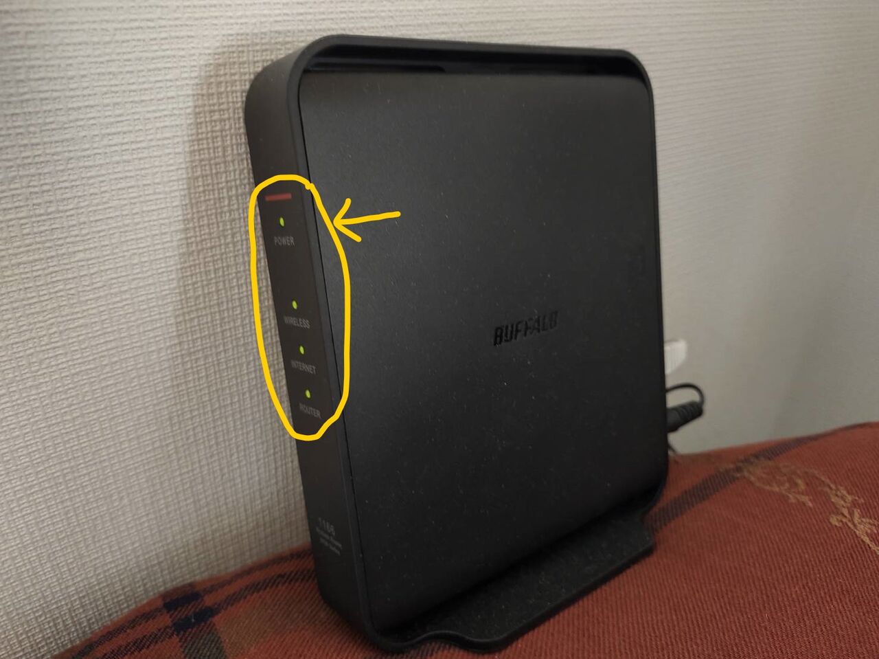 バッファローwifiルーター停電時の対処方法 節約と投資と日々のいろいろ