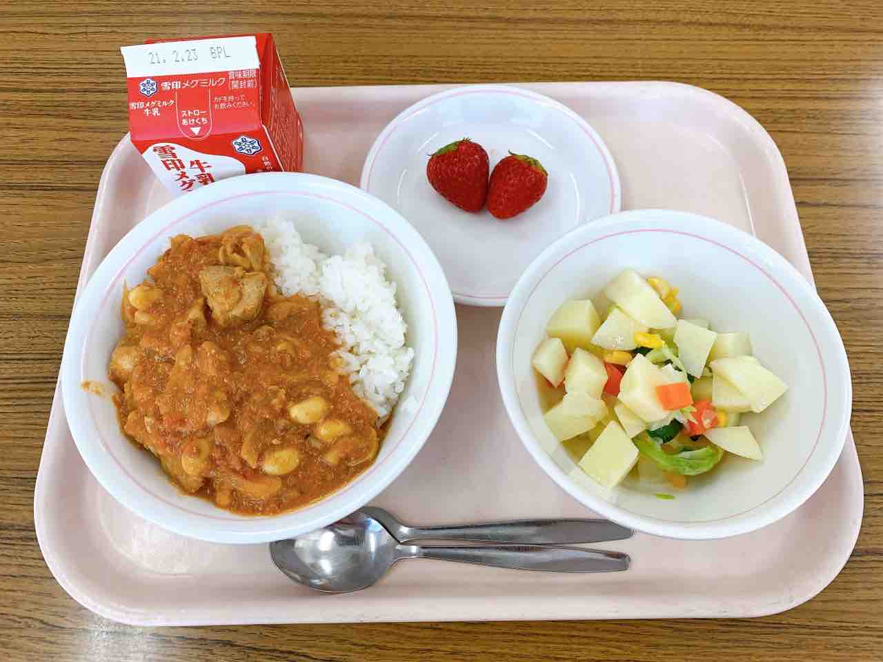 令和3年2月10日 梅島小おいしい給食日記