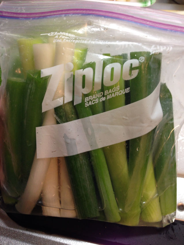 簡単すぎるネギをシャキシャキ保存法 Ume S ハウス 日々の料理と生活と