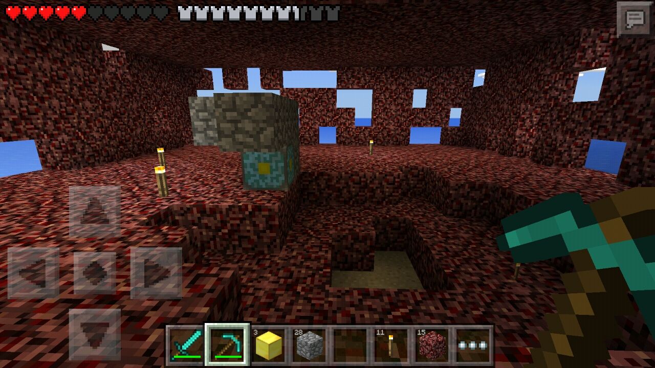 Part6 ネザーへ行く Umerのマイクラpe Part6 ネザーへ行く Umerのマイクラpe