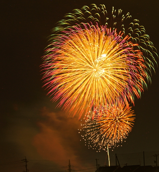 森田まつり 花火 うめ Blog