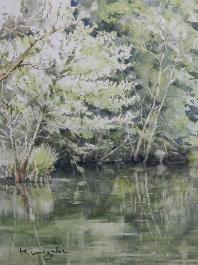 水辺の風景 梅崎秀夫の水彩画人生