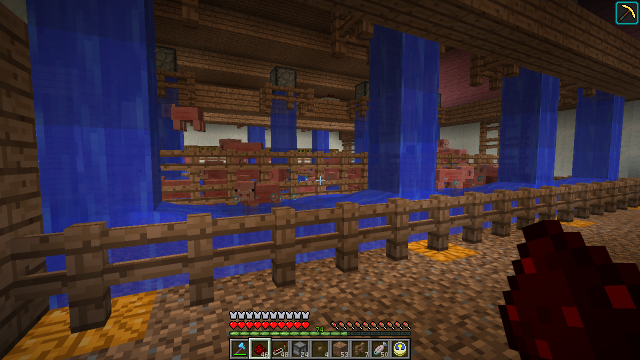 養豚場を作る 後編 流し豚肉落としました うみどりのいまさらマイクラ街づくり 養豚場を作る 後編 流し豚肉落としました うみどりのいまさらマイクラ街づくり