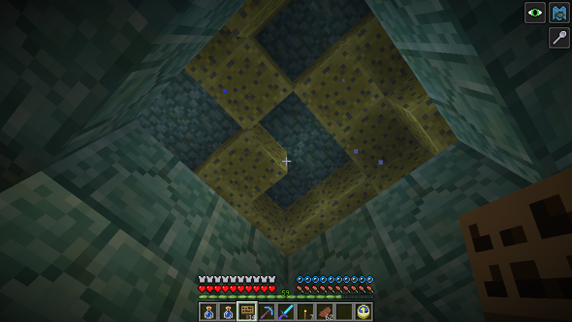 突撃 海底神殿 うみどりのいまさらマイクラ街づくり