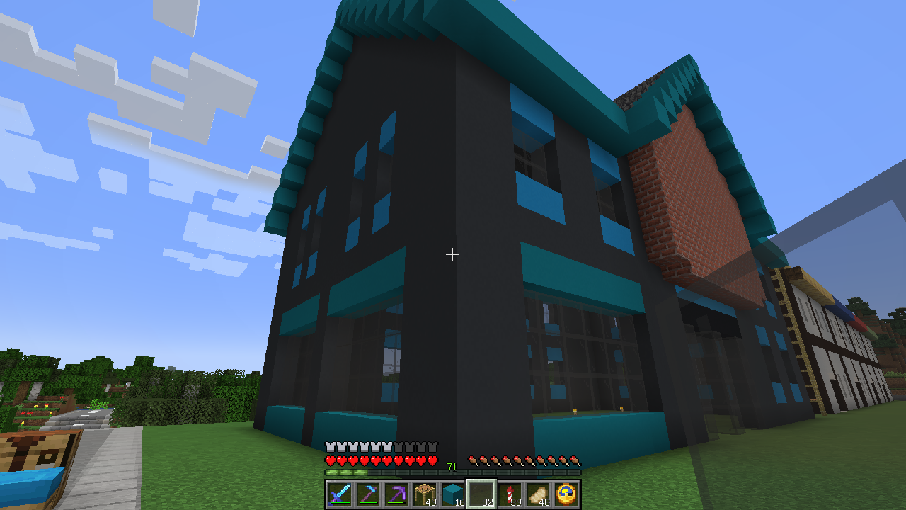 アイリッシュバーを建ててみる 中編 うみどりのいまさらマイクラ街づくり